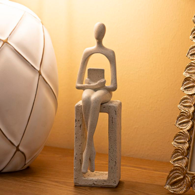STATUETTA SINGLE STONS CM 8,5X6,5X24