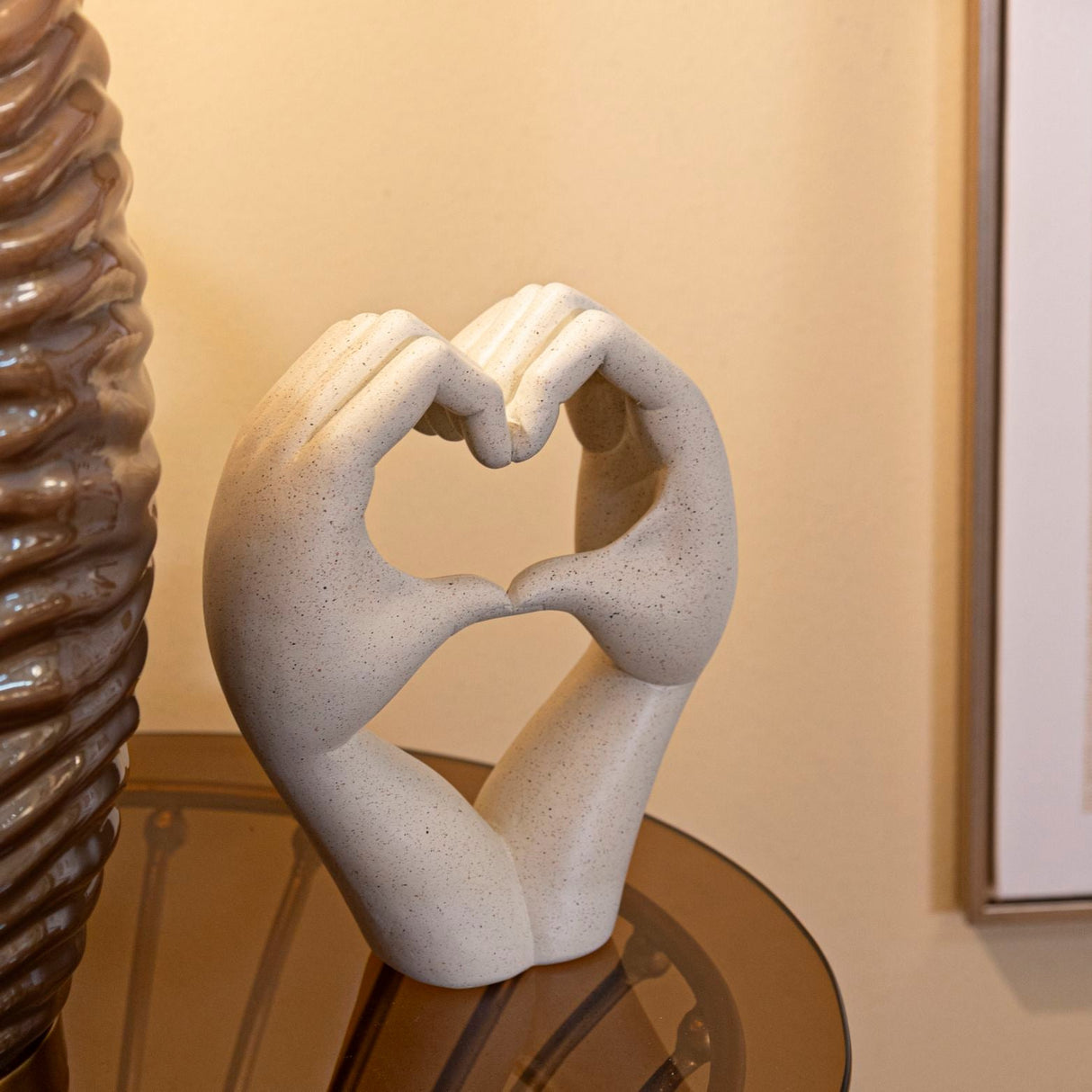 SCULTURA LOVE STONS CM 16,5X7X20