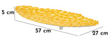 S/TASCHE DROP YELLOW CM 57X27X5