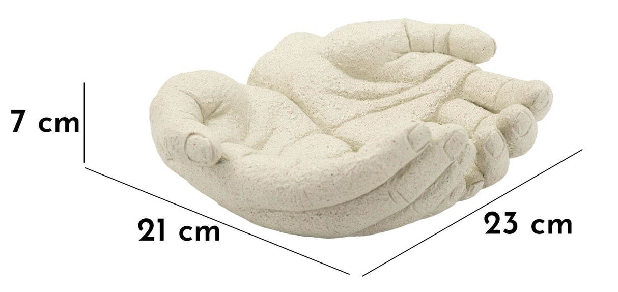 S/TASCHE HANDS STONS CM 22,7X20X7,3