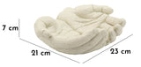 S/TASCHE HANDS STONS CM 22,7X20X7,3