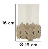 P/CAND DUNE C/VETRO CM Ø 12X16