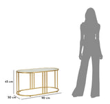 TAVOLO DA CAFFE' ANTALIA CM 90X50X45