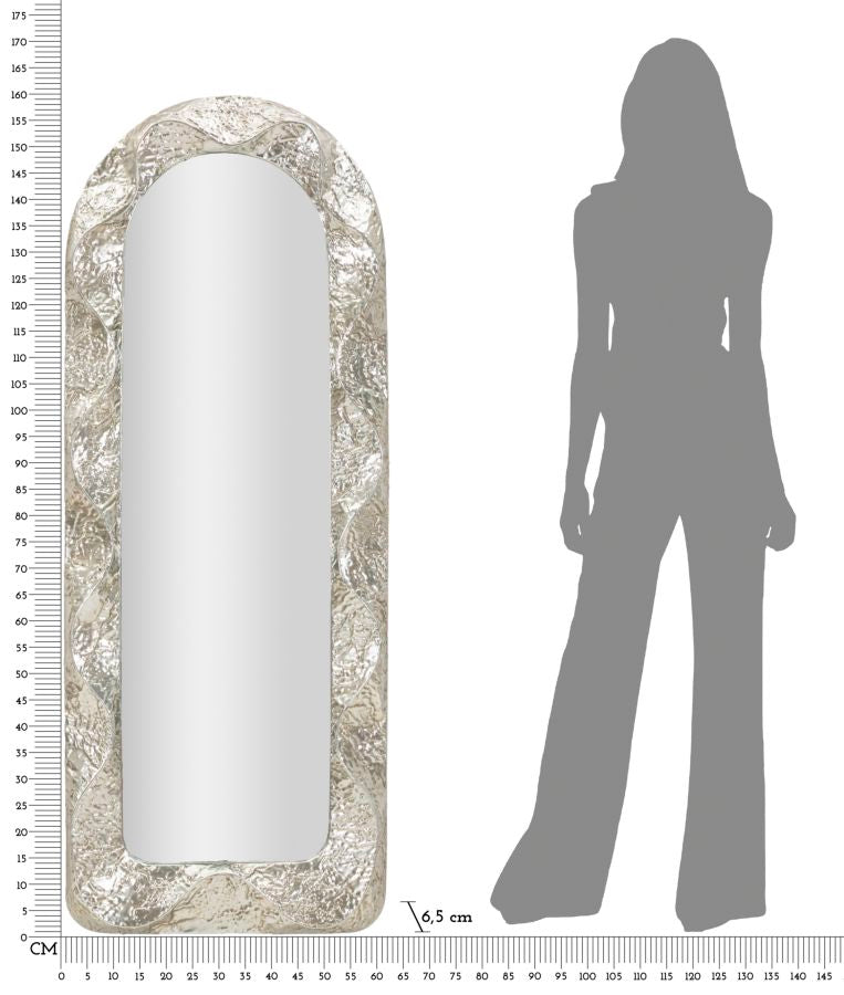 SPECCHIO ARGELUX ARCO CM 61X6,5X160 (MISURA SPECCHIO CM 39X135)
