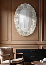 SPECCHIO ARGELUX OVALE CM 87,5X6,5X128 (MISURA SPECCHIO CM 55X93)