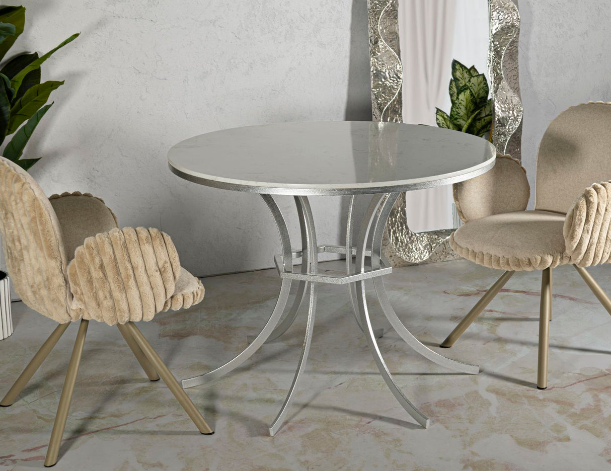 TAVOLO DA PRANZO ISTANBUL CM Ø 100X76,5