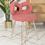 SEDIA MINI ILARY ROSA CM Ø 40X67
 (ALTEZZA SEDUTA CM 46)