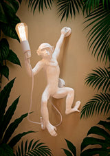 LAMPADA DA MURO MONKEY BIANCA - FERRETTI