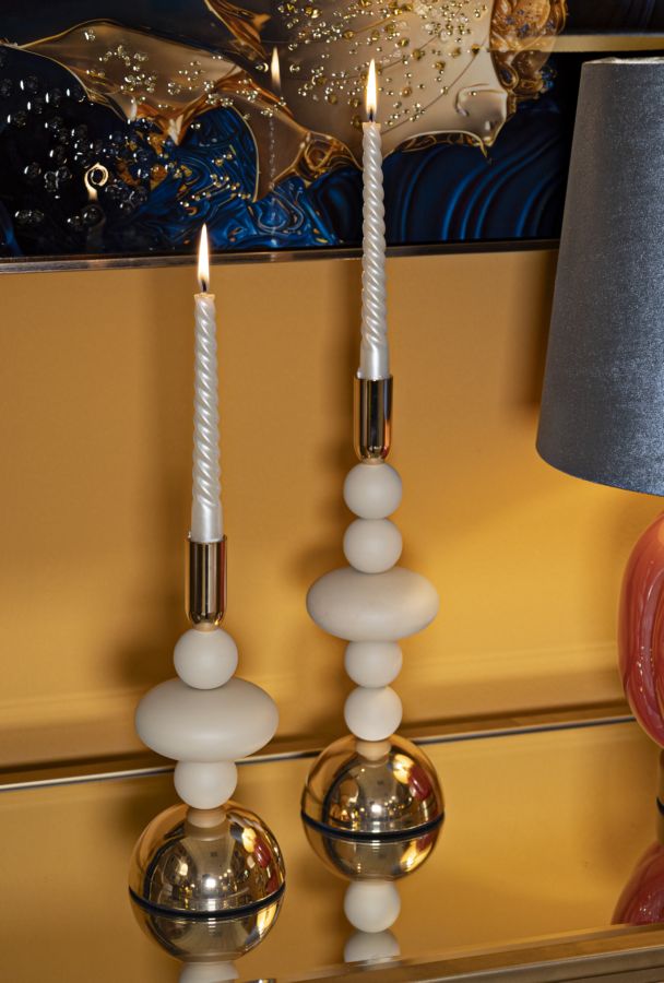 P/CAND GALAXY CREMA SET 2 PZ - FERRETTI