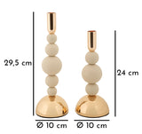 P/CAND BOLLY CREMA SET 2 PZ - FERRETTI