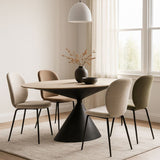 TAVOLO DA PRANZO SPACE CM 180X90X76