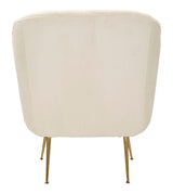 POLTRONA BUDAPEST CREMA C/CUSCINO CM 88X83X91