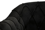 POLTRONA BUDAPEST NERA C/CUSCINO CM 88X83X91