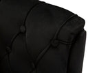 POLTRONA BUDAPEST NERA C/CUSCINO CM 88X83X91