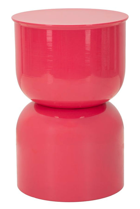 TAVOLINETTO IN METALLO OYI FUXIA CM Ø 31X46