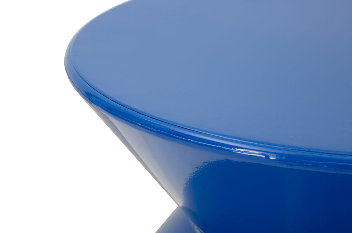 TAVOLINETTO IN METALLO ZAG BLU - FERRETTI