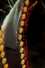 STAMPA DECORATA SU TELA LACCATA C/CORNICE ILLUMY -A- FERRETTI