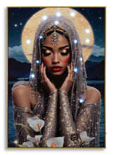 STAMPA C/LED SU TELA LACCATA C/CORNICE VENUS - FERRETTI