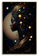 STAMPA C/LED SU TELA LACCATA C/CORNICE MINERVA -B- FERRETTI