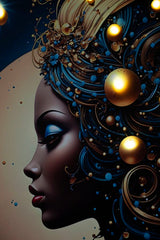 STAMPA C/LED SU TELA LACCATA C/CORNICE MINERVA -B- FERRETTI