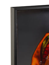 STAMPA DECORATA SU TELA LACCATA C/CORNICE MAYA CM 60X4X120 - FERRETTI