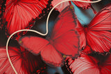 STAMPA C/LED SU TELA BUTTERFLIES (APPLICAZIONE 3D ACRILICO) - FERRETTI
