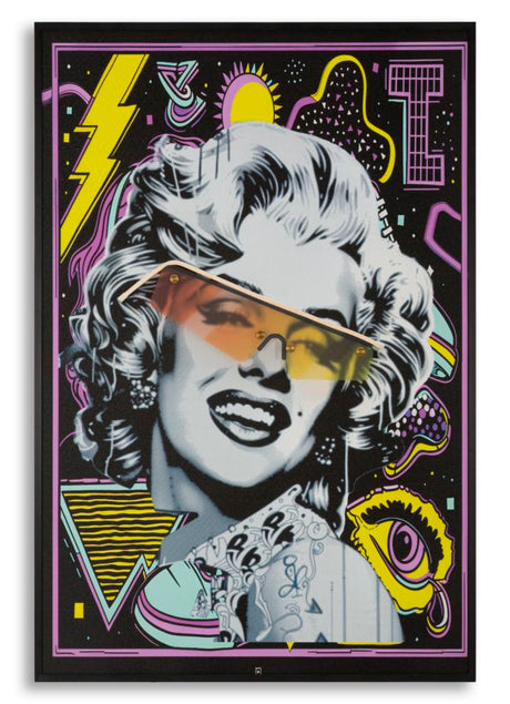 STAMPA C/LED SU TELA MARILIN CM 60X3