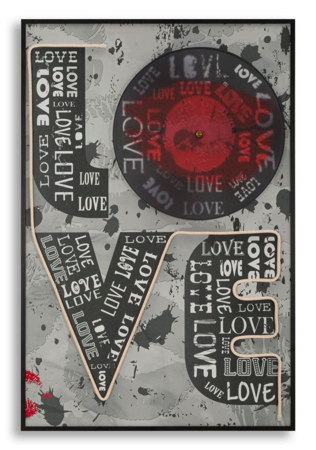 STAMPA C/LED SU TELA LOVE CM 60X3