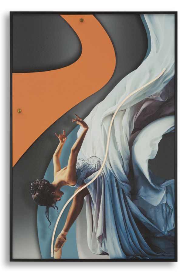 STAMPA C/LED SU TELA DANCER CM 60X3