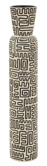 VASO RESINA NAIROBI CM Ø 16X86 (APERTURA CM Ø 12