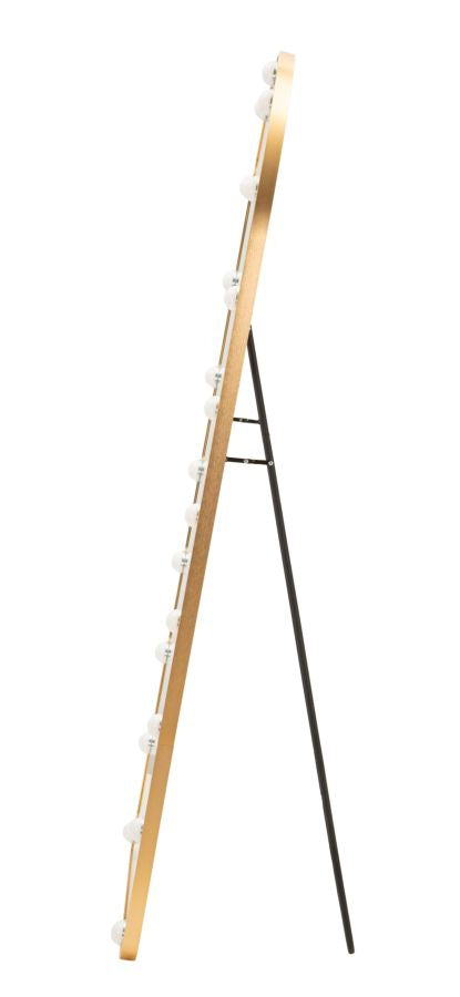 SPECCHIO DA TERRA LED HOLLYWOOD ARCO (LUCE CON 3 TEMPERATURE DI COLORE) - FERRETTI