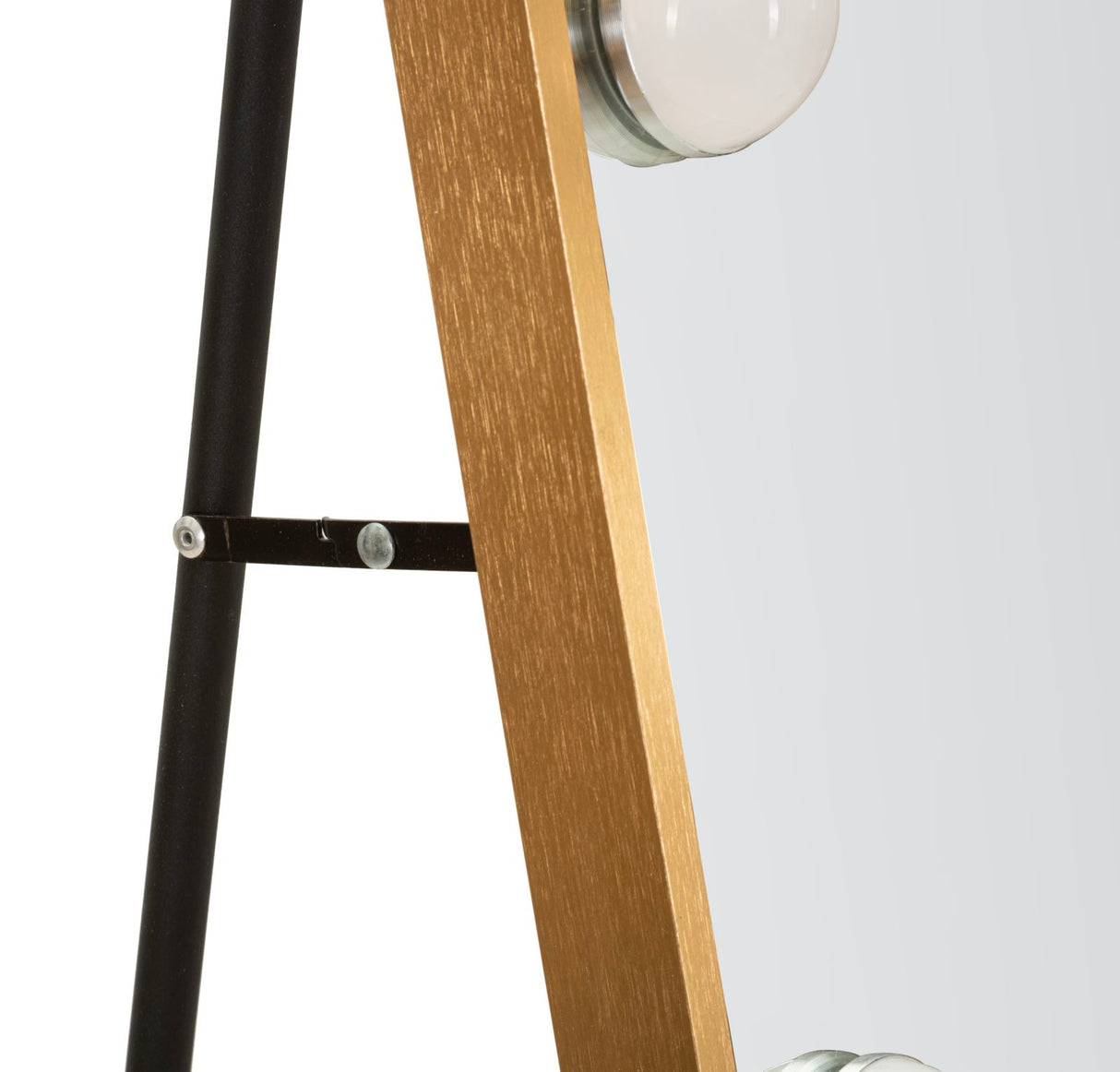 SPECCHIO DA TERRA LED HOLLYWOOD ARCO (LUCE CON 3 TEMPERATURE DI COLORE) - FERRETTI
