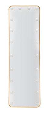 SPECCHIO DA TERRA LED HOLLYWOOD RETT. (LUCE CON 3 TEMPERATURE DI COLORE) - FERRETTI
