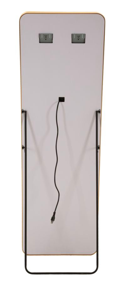 SPECCHIO DA TERRA LED HOLLYWOOD RETT. (LUCE CON 3 TEMPERATURE DI COLORE) - FERRETTI