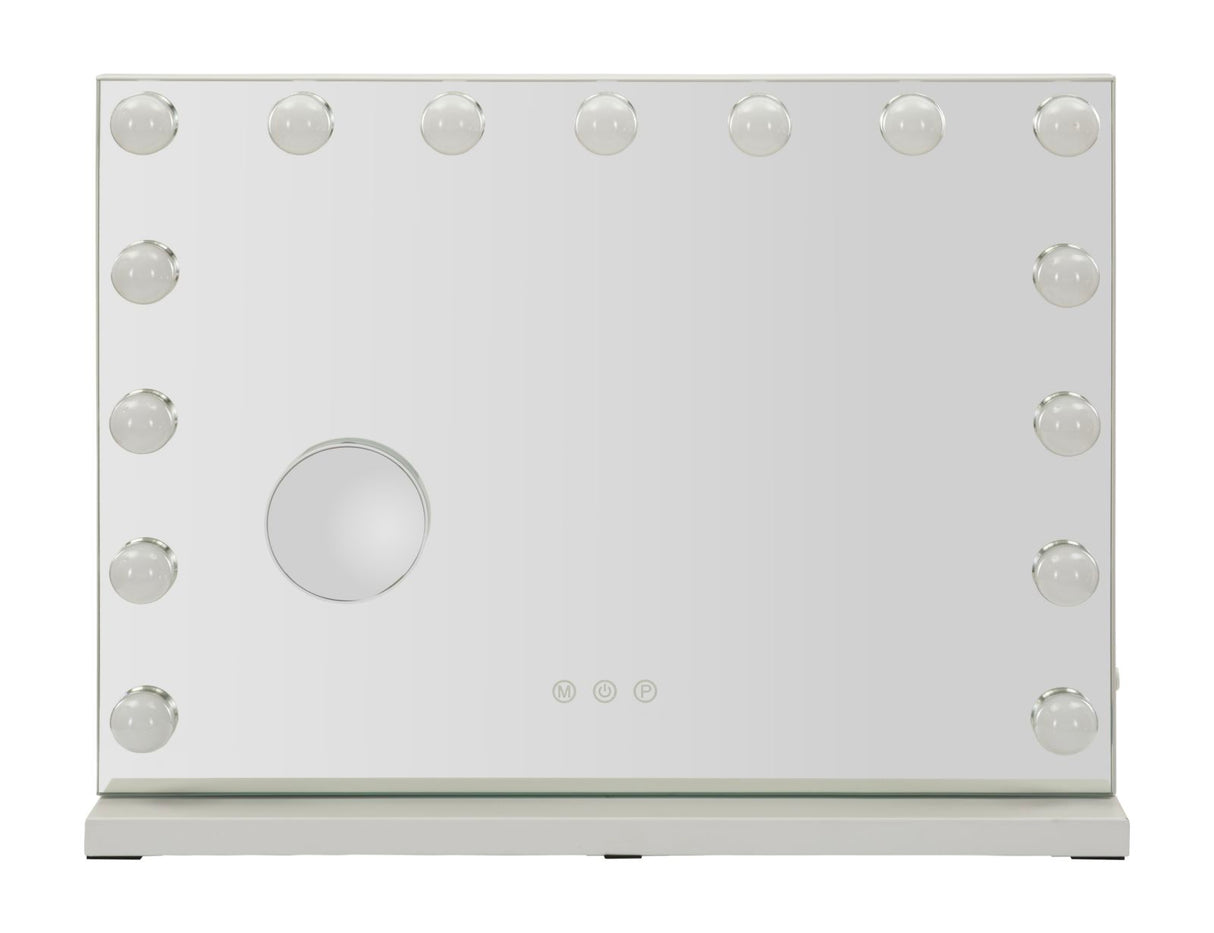 SPECCHIO DA TAVOLO HOLLYWOOD (LUCE CON 3 TEMPERATURE DI COLORE) - FERRETTI