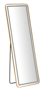 SPECCHIO DA TERRA LED SIMPLE RETT. CM 50X3-38X160 (LUCE CON 3 TEMPERATURE DI COLORE)