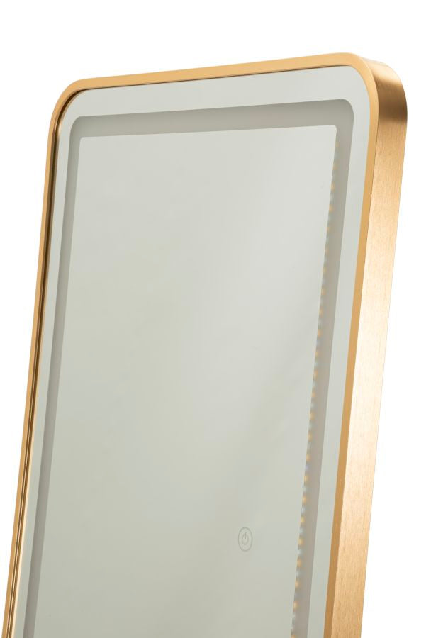 SPECCHIO DA TERRA LED SIMPLE RETT. (LUCE CON 3 TEMPERATURE DI COLORE) - FERRETTI