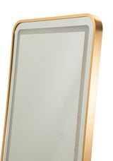 SPECCHIO DA TERRA LED SIMPLE RETT. (LUCE CON 3 TEMPERATURE DI COLORE) - FERRETTI