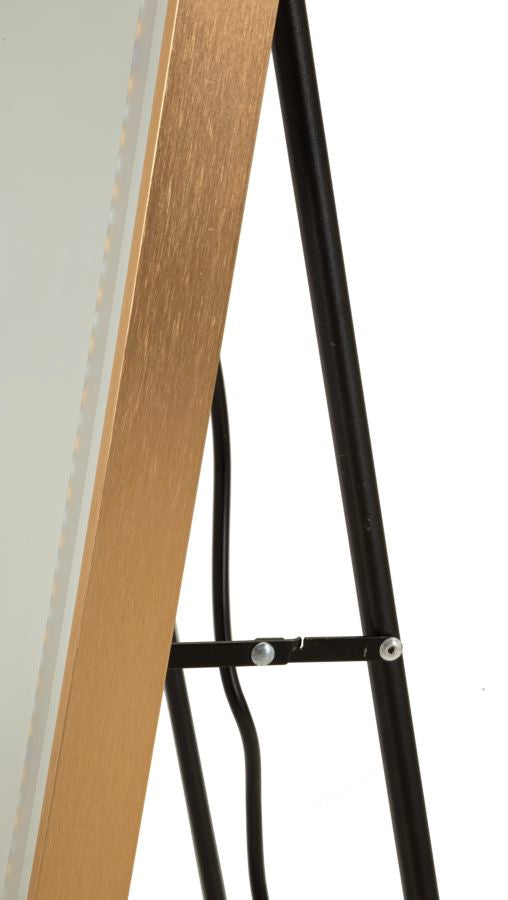 SPECCHIO DA TERRA LED SIMPLE RETT. (LUCE CON 3 TEMPERATURE DI COLORE) - FERRETTI