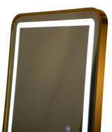 SPECCHIO DA TERRA LED SIMPLE RETT. (LUCE CON 3 TEMPERATURE DI COLORE) - FERRETTI