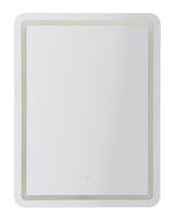 SPECCHIO DA MURO LED SIMPLE RETT. CM 60X3