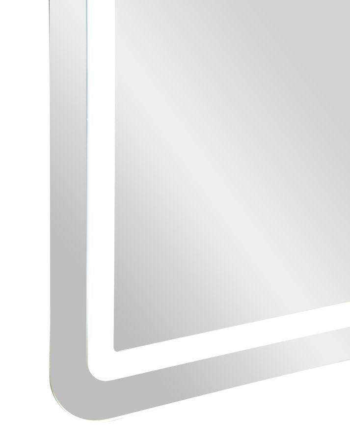 SPECCHIO DA MURO LED SIMPLE RETT. (LUCE CON 3 TEMPERATURE DI COLORE) - FERRETTI
