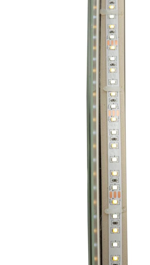 SPECCHIO DA MURO LED SIMPLE OVALE (LUCE CON 3 TEMPERATURE DI COLORE) - FERRETTI