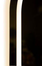 SPECCHIO DA MURO LED SIMPLE OVALE (LUCE CON 3 TEMPERATURE DI COLORE) - FERRETTI