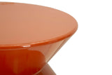 TAVOLINETTO IN METALLO ZAG ORANGE - FERRETTI