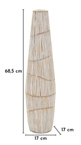 VASO RESINA HANOI CM Ø 17X68,5 - FERRETTI