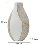 VASO RESINA HO CHI MINH CM 29,5X13,5X50 - FERRETTI