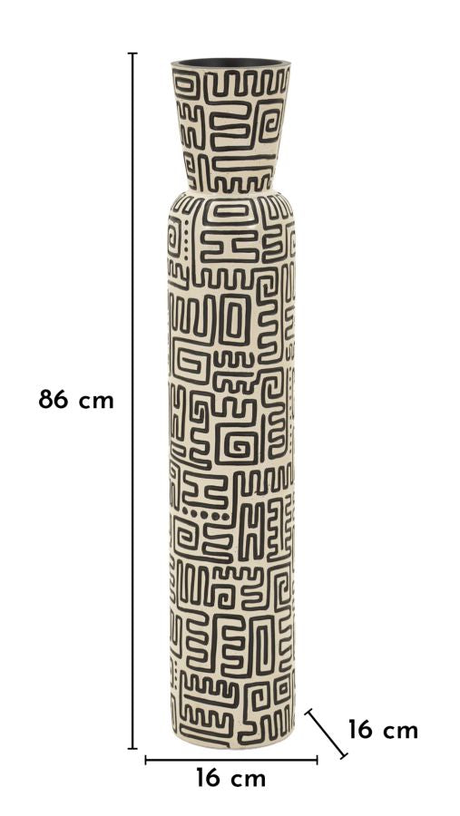 VASO RESINA NAIROBI CM Ø 16X86 - FERRETTI