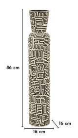VASO RESINA NAIROBI CM Ø 16X86 - FERRETTI