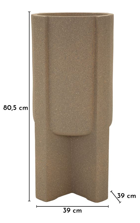 P/VASO DA ESTERNO MOAI CM Ø 39X80,5 - FERRETTI